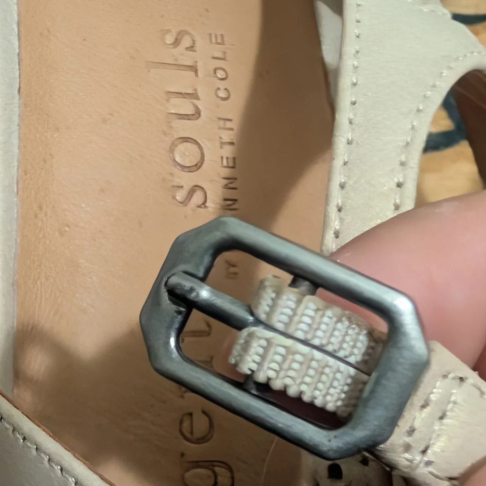 Gentle Souls Women's Beige Sandals